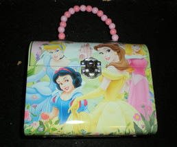 Disney Princess by The Tin Box Company Classic Purse Tin with Beaded Handle - $7.90