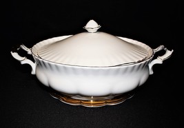 Royal Albert Val D’or Round Covered Vegetable Bone China Dish, England - $150.00