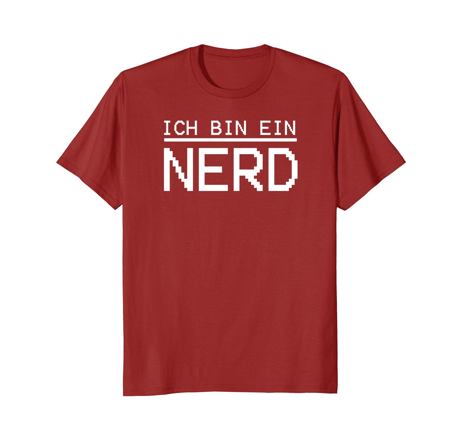 Funny Shirts - Ich bin ein nerd Funny Geek Pixel T-Shirt Men