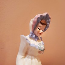 Vintage Figural Planter, Florence Ceramics Lady Figurine, Cottagecore Decor image 4