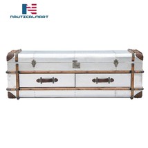 NauticalMart Aviator End of Bed Trunk - Home & Office Furniture