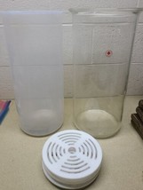 Large Ace Glass Cylinder - 18.50" height and 9.50" dia. - Bases and Liner