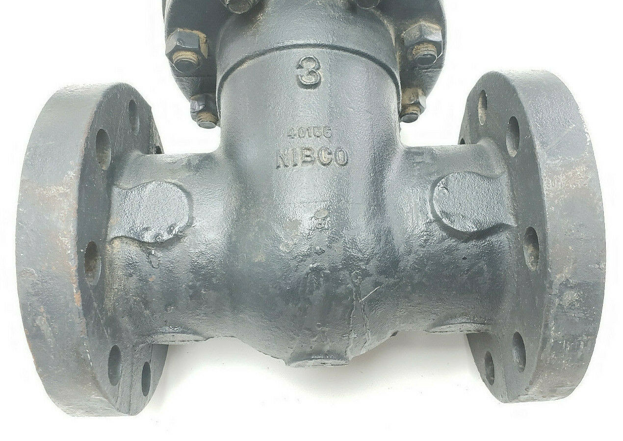 NIBCO F6670 IBBM 3" GATE VALVE 250 SWP 500 WOG 40155 F6670 Gate Valves