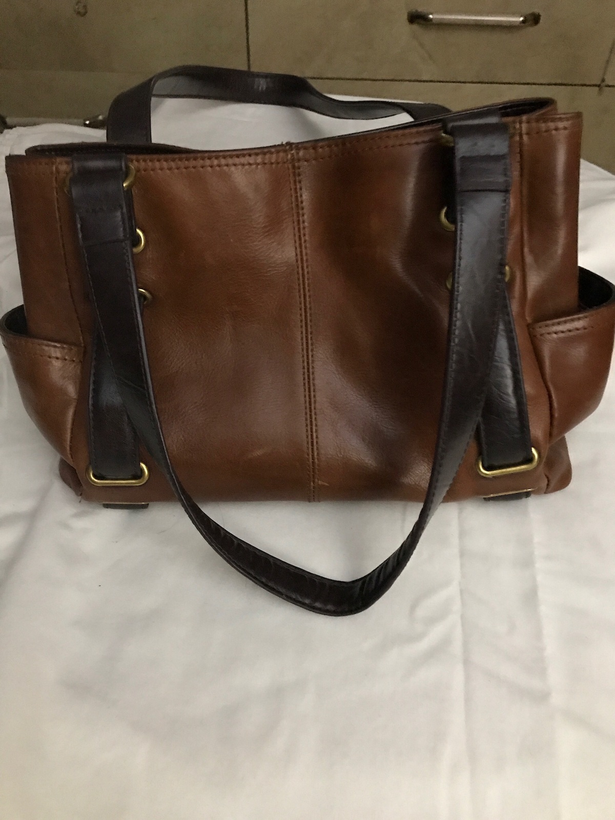 tignanello brown purse