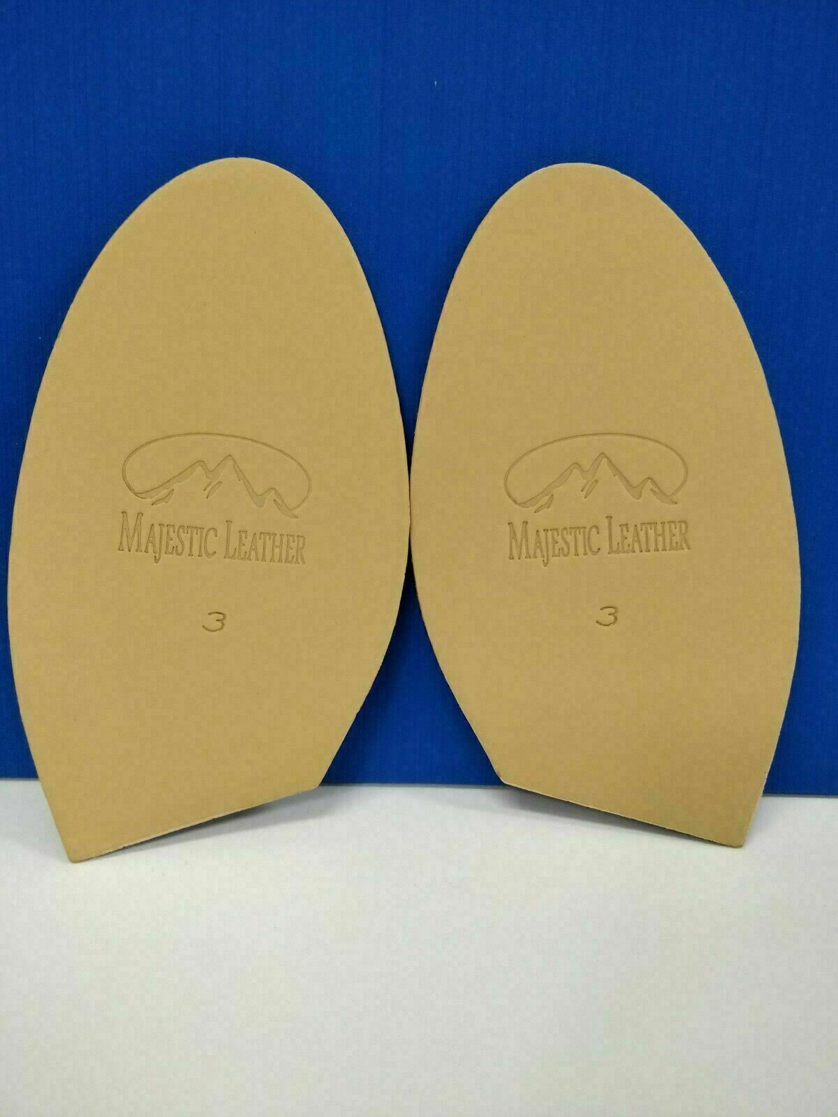 Majestic Prime Grade Leather Half Soles 3MM - Shoe Repair for Women's Size shoes