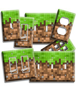  VIDEO GAME PIXEL BLOCKS LIGHT SWITCH WALL PLATES OUTLET BOYS BEDROOM RO... - $5.99+