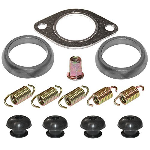 CALTRIC EXHAUST MUFFLER KIT Fits POLARIS RANGER 500 4X4 EFI 2009 2011 2012 Exhaust