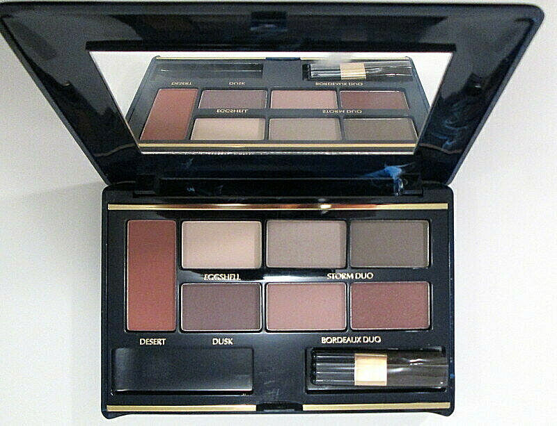 Vtg Estee Lauder Two in One Eyeshadow Palette STORM & BORDEAUX Duo EGGSHELL DUSK - $49.99