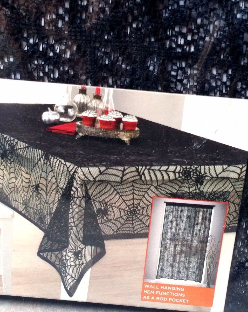 Gothic Lace Halloween Black Fabric And 50 Similar Items