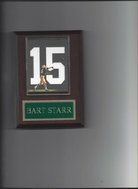 Bart Starr Jersey Plaque Green Bay Packers Football Nfl Photo Plaque - $4.94