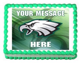 Philadelphia Eagles Edible Cake Toppers Round – Cakecery