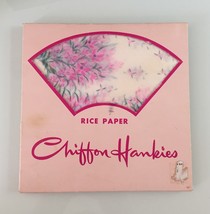  Vintage 50s rice paper chiffon hankies pack by K King (mostly full pack)