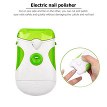 Electric Nail Trimmer Clippers Finger Nail Grinder Trimmer Nail Cutting ... - $14.86
