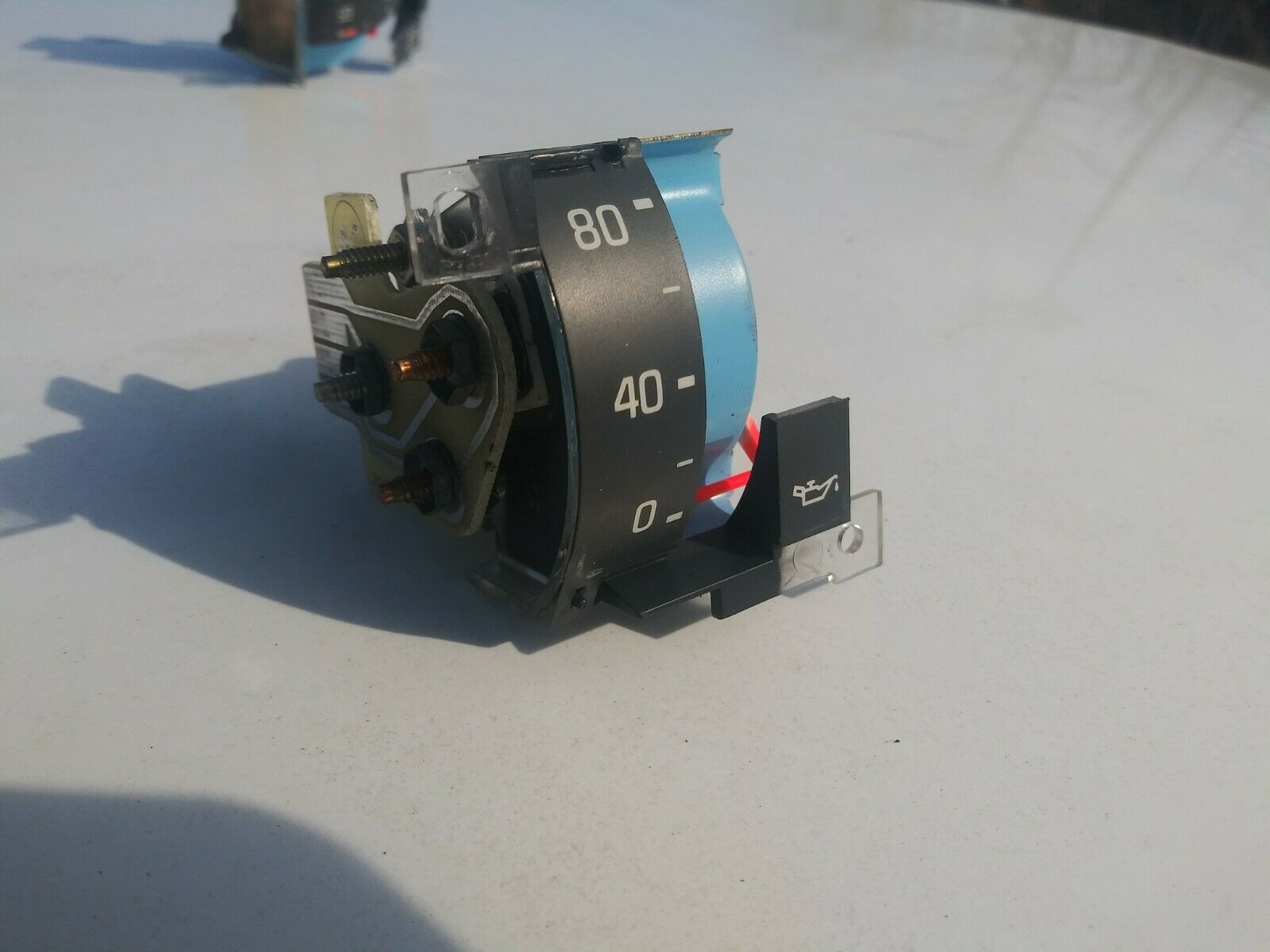 1988 90 CHEVY S10 TRUCK OIL PRESSURE DASH GAUGE Oil Pressure Gauges