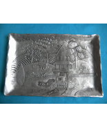 The Forge Williamsburg - Hand Hammered Aluminum Tray 8.75 x 5.75 - $9.00