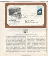 May 21 1977 Centennial Colorado Statehood #1711 FDC PCS Artcraft Mounted - $5.49