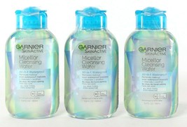 3 Garnier Skinactive Micellar Cleansing Water All-in-1 Waterproof 3.4 Fl... - $6.36
