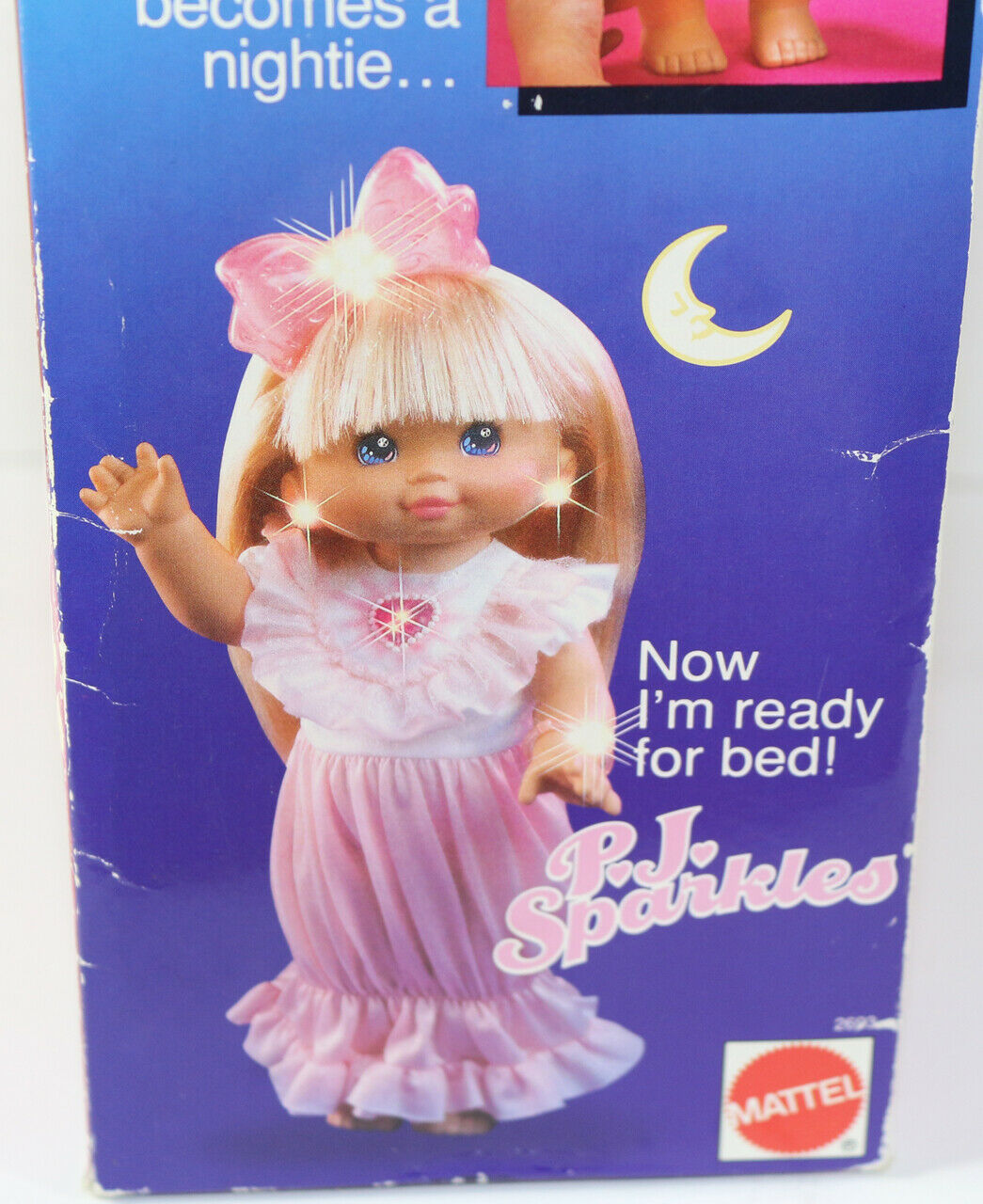 Vintage 1989 MATTEL PJ SPARKLES 15-INCH LIGHT UP DOLL ...