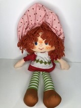VTG 1980 Kenner Strawberry Shortcake Plush Stuffed Rag Doll American Gre... - $17.99