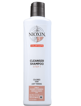 Nioxin System 3 Cleanser for thinning color treated hair,   10.1oz