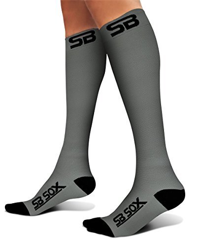 SB SOX Compression Socks 20-30mmHg for Men & Women - Best Stockings for ...