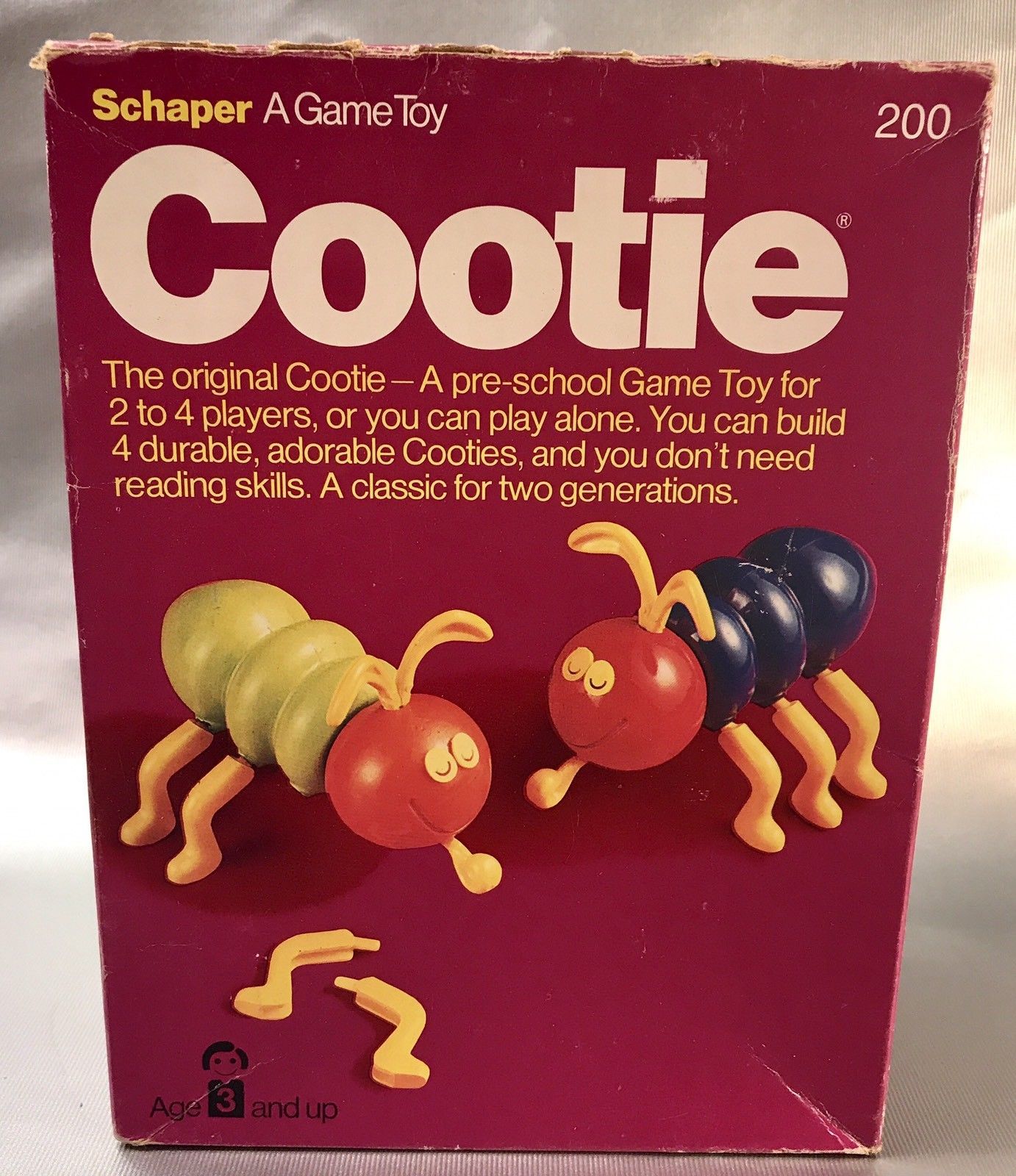 Cootie Game Vintage 1976 Schaper And 50 Similar Items