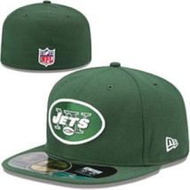 Nfl New York Jets New Era 59FIFTY On Field Green Fitted Cap Hat Authentic New - $21.75