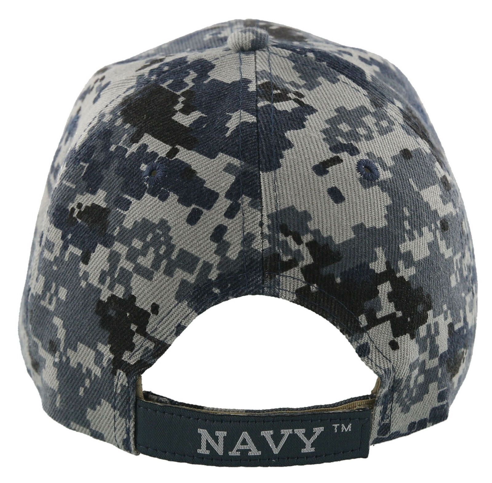 New! Us Navy Usn Side Usa Flag Ball Cap Hat Navy Acu Camo - Men's Hats