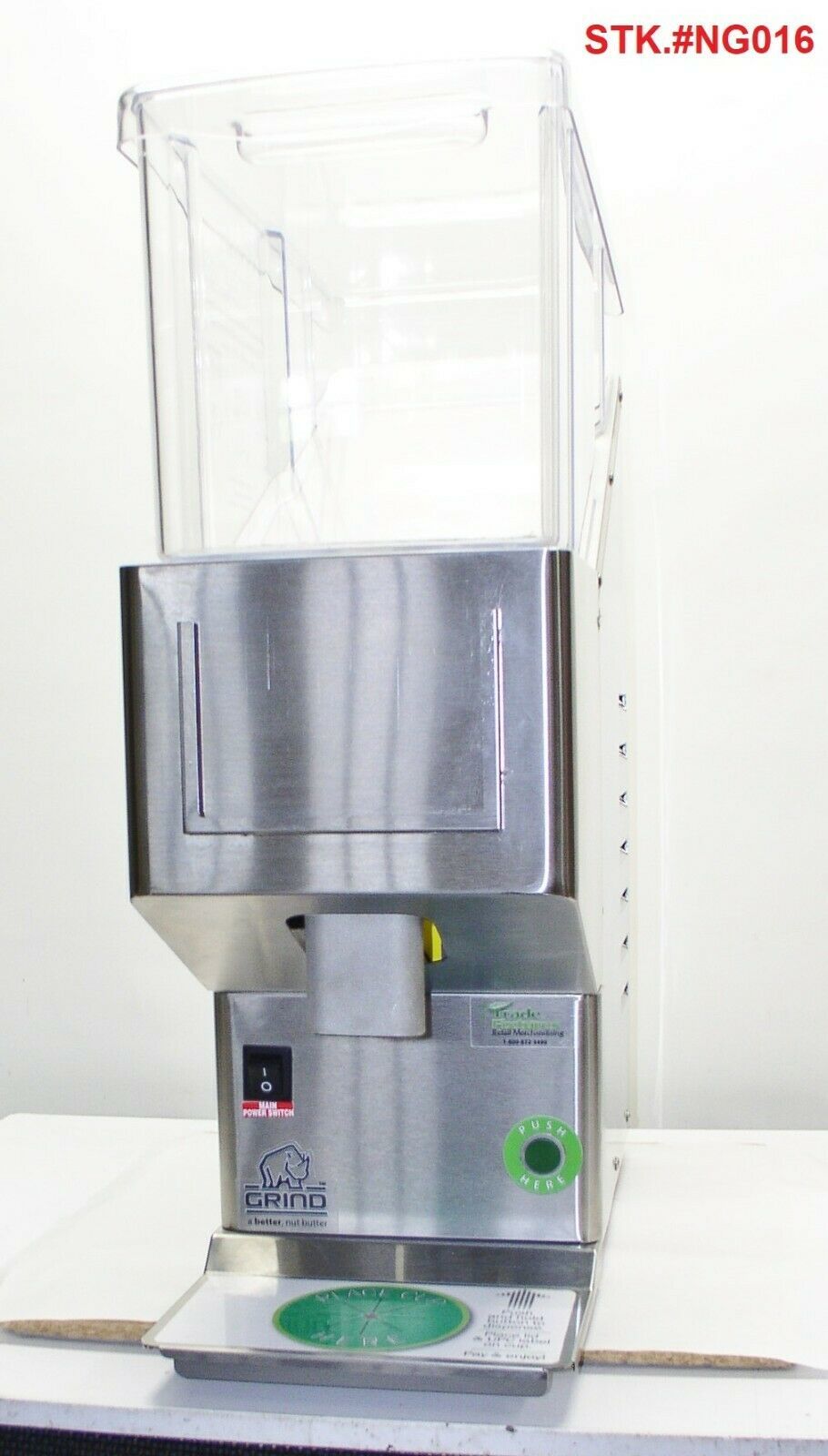 RHINO GRIND CORNELIUS NG2000 PEANUT NUT BUTTER GRINDER 2018 not pn2