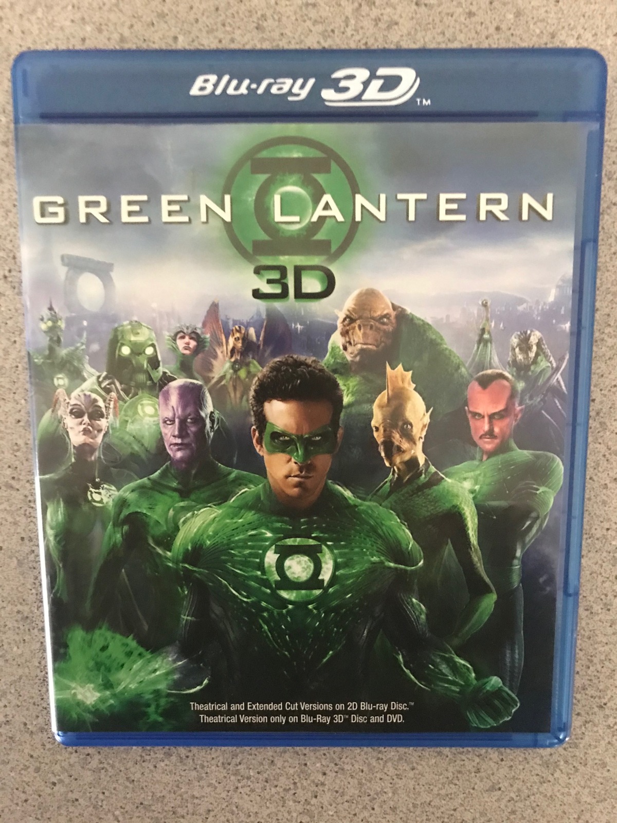 Green Lantern (Two-Disc Combo: Blu-ray 3D / Blu-ray) Brand -New sealed ...