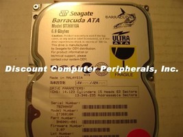 6.8GB 3.5in IDE Hard Drive Seagate ST36810A Tested Free USA Ship Our Drives Work