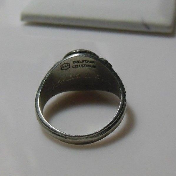 Vintage Balfour Celestrium Nyack High School Class Ring 1984 Size 8 Rings