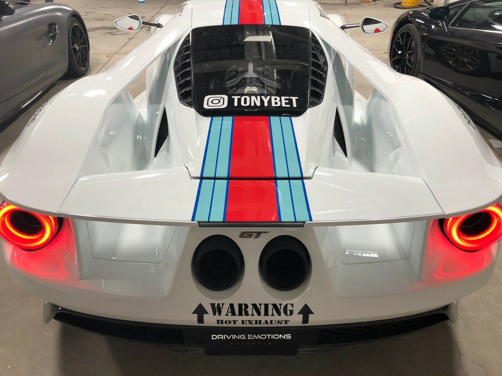 Martini Racing Stripes Car Decal Package Graphics Decals