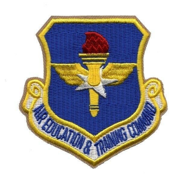 AIR FORCE AETC AIR EDUCATION & TRAINING COMMAND EMBROIDERED PATCH - Air ...