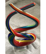 Rainbow Glass Art piece - $45.00