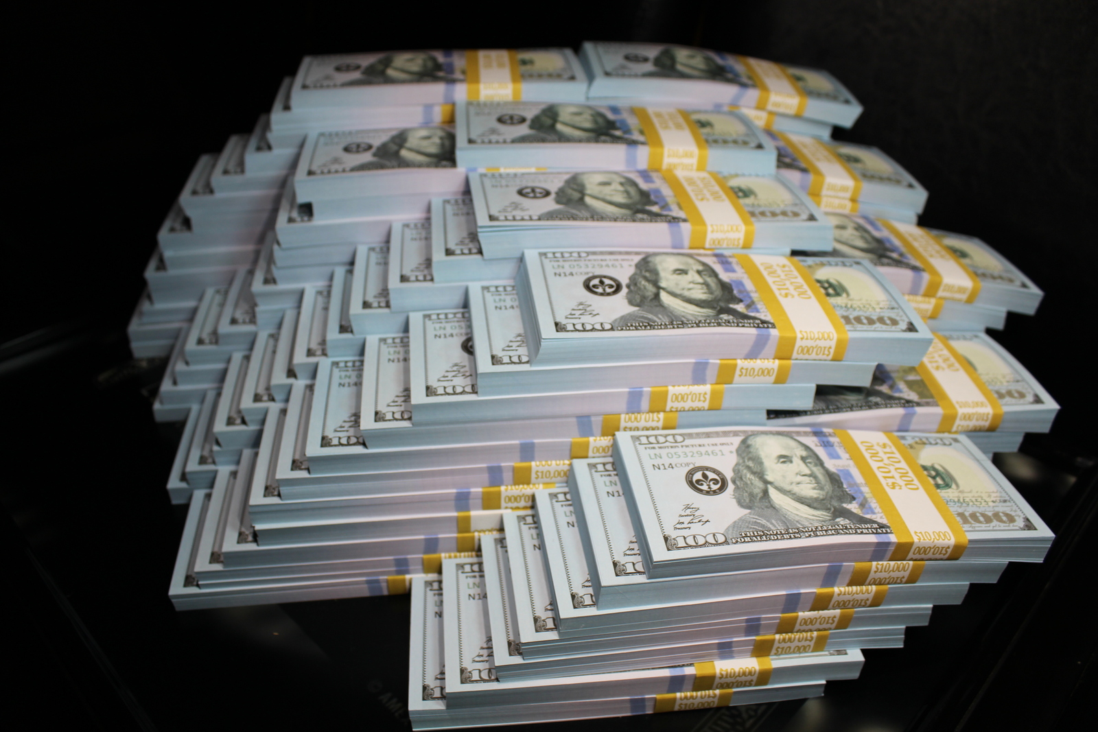 30K FULL PRINT Realistic Prop Money New Fake 100 Dollar Bills REAL CASH ...