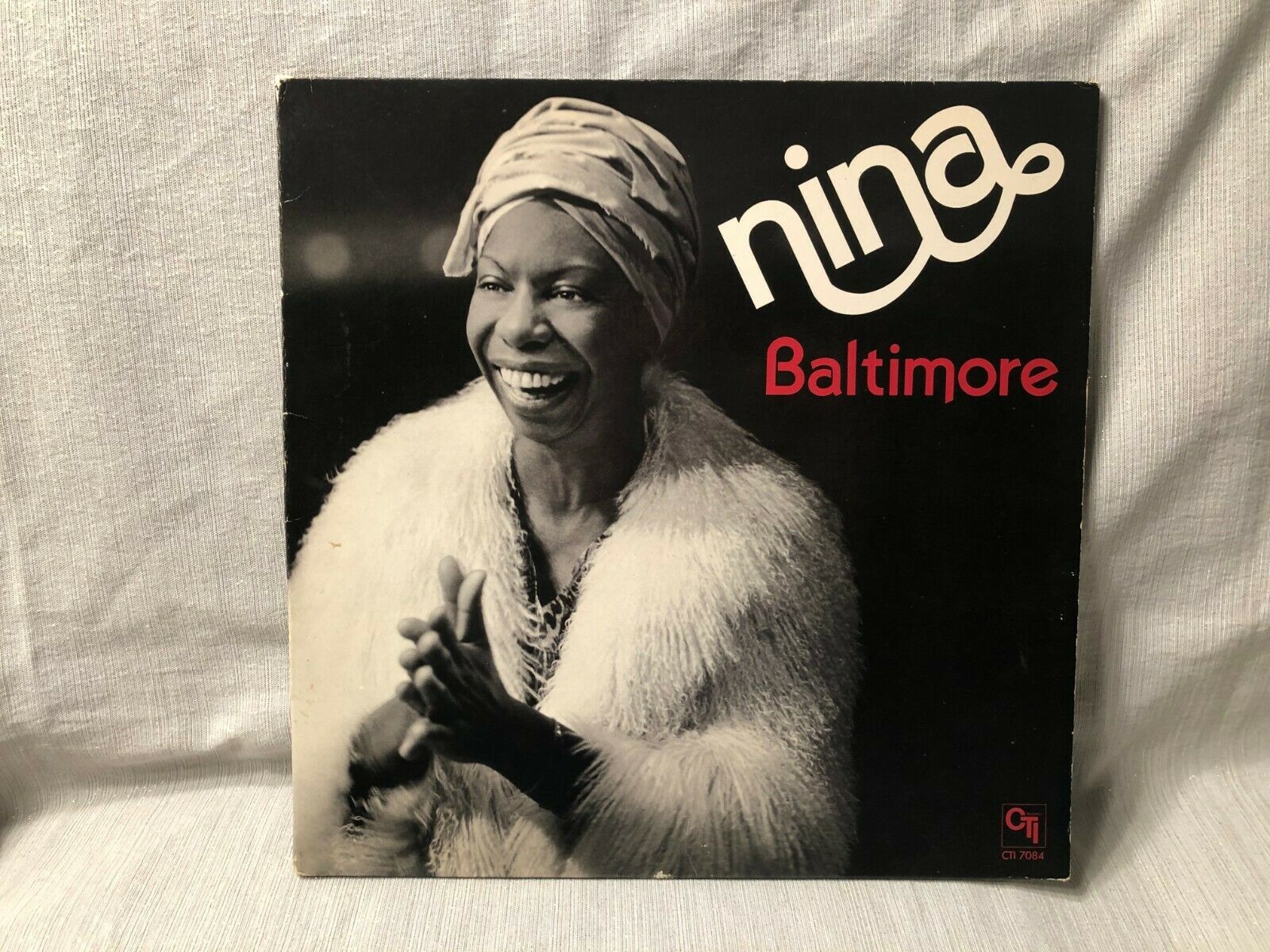 1978 Nina Simone ‎Baltimore LP Vinyl Album CTI Records CTI 7084 EX/VG ...