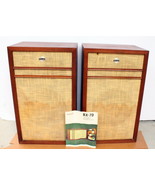 Vintage Coral BX-70 4-Way Stereo Speakers + Brochure  &gt;&gt; RARE ! &lt;&lt; Real ... - $499.99