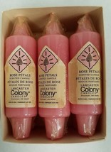 Colony Candle-lite 5" Carriage Candles Boxed Set of 6 Pink (Rose Scent) - $12.00