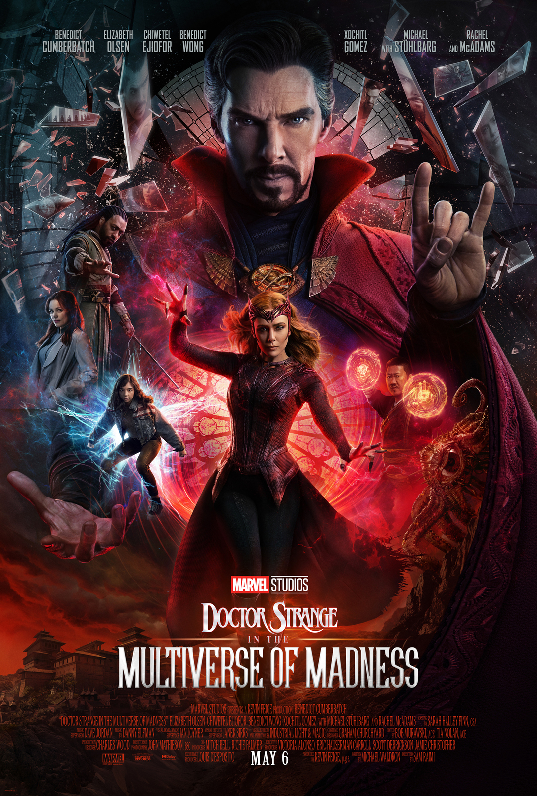 Doctor Strange in the Multiverse of Madness Movie Poster Art Film Print 24x36 #8