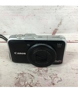 Canon Powershot SX230 HS, GPS 12.1MP For Parts/Repair Untested No Power ... - $14.85