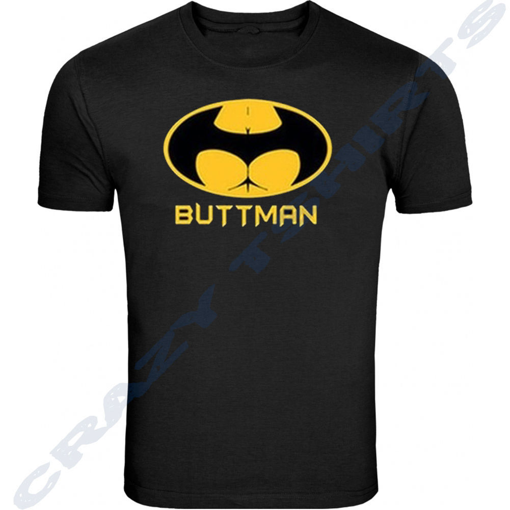 Buttman Mens Shirt Funny Tee Of Sexy Butt In A Bikini Shirts 