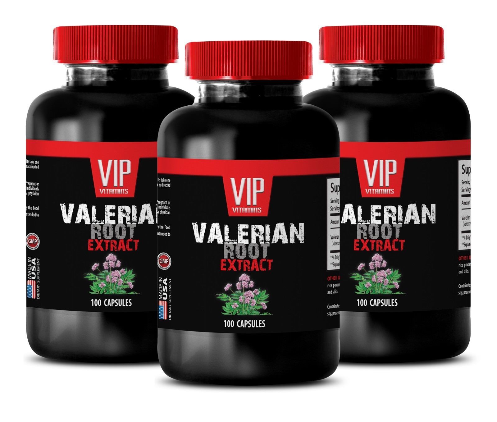 Anxiety stress pills VALERIAN ROOT EXTRACT improved stress