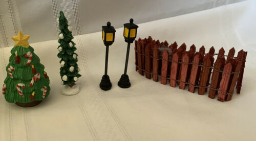 miniature christmas village figures