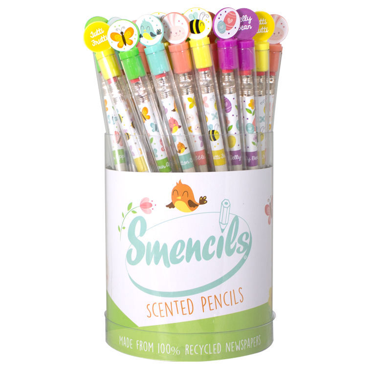 Spring Smencils Cylinder 50 Ct of Scented Pencils by Scentco Pens