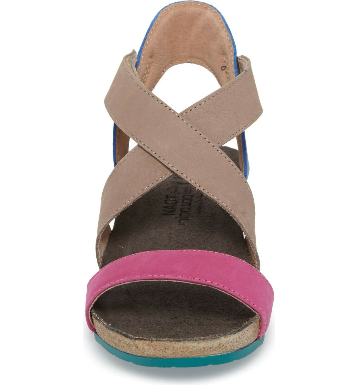 leather cross strap sandals