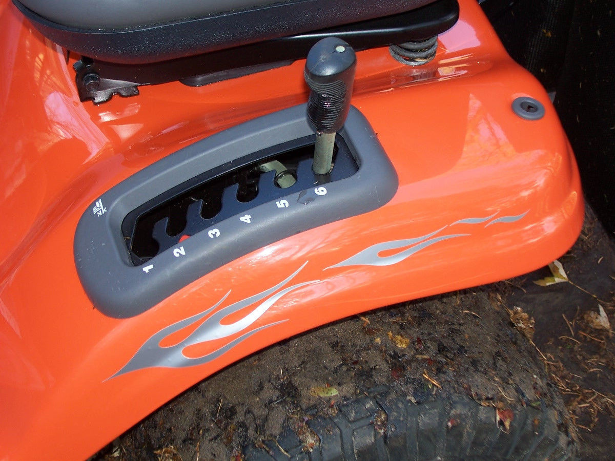 Lawn Tractor 2 Flame Flames Decal Decals FIT ANY John Deere Cub Cadet