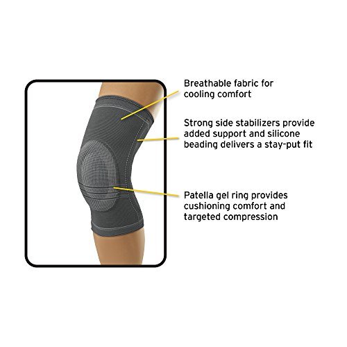 Futuro Active Knit Knee Stabilizer, Moderate Stabilizing Support