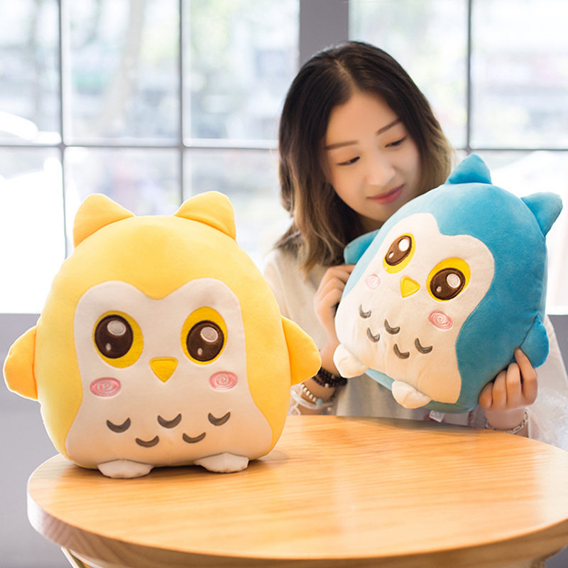 1pc 22cm/30cm/40cm Cute Plush Owl Pillow Stuffed Soft Plush Animals Owl ...