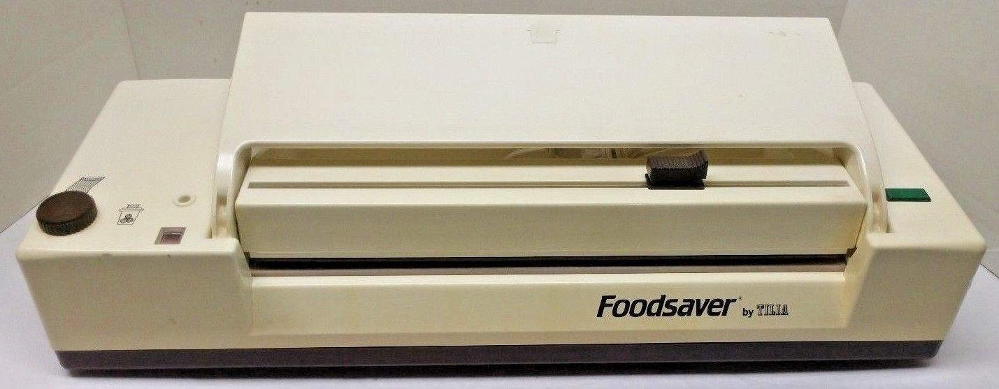 Vintage Tilia Foodsaver Vacuum Food Sealer Heavy Duty Accessory Hole